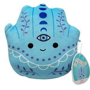 Squishmallow Gisla The Blue Hamsa Hand Spiritual Plush NEW 7.5”  Third Eye NWT